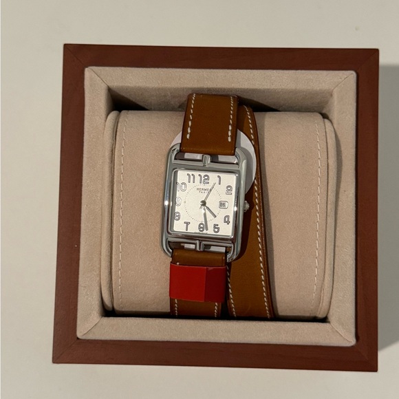 Hermes Cape Cod Watch, Large Model, 37 mm - Picture 3 of 13